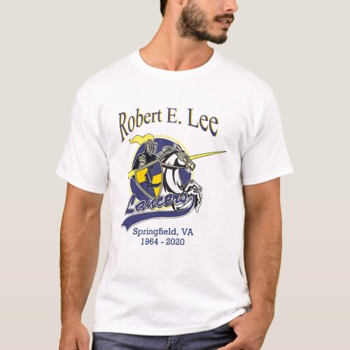 Robert E Lee High School Lancers T_shirt
