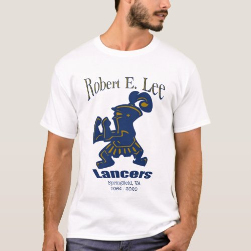 Robert E Lee High School Lancers T_shirt