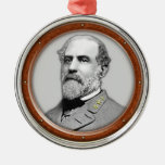 Robert E.lee Metal Ornament at Zazzle