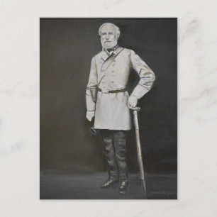 Robert E. Lee Portrait General Art Postcard