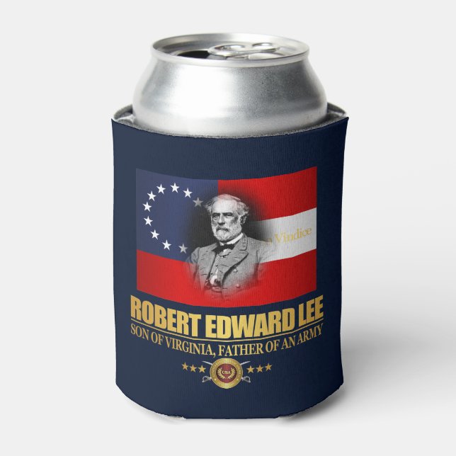 Robert E Lee (Southern Patriot) Can Cooler (Can Front)