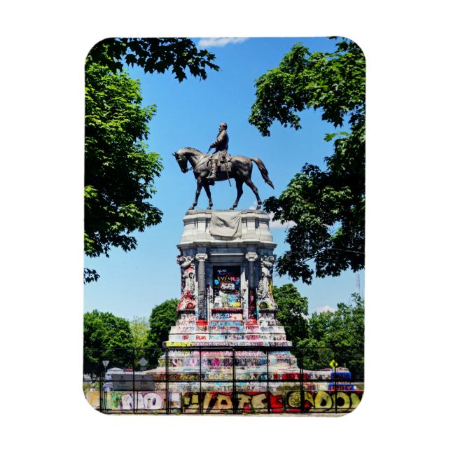 Robert E. Lee Statue Magnet (Vertical)