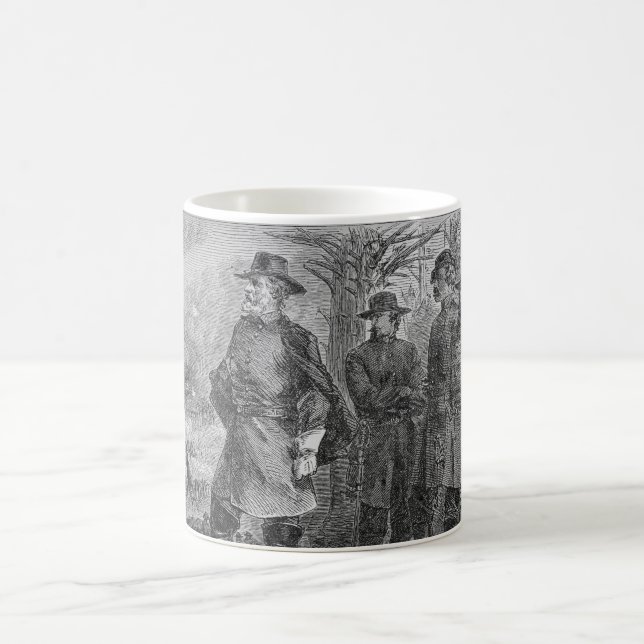 Robert E. Lee with his Soldiers at Fredericksburg Coffee Mug (Center)