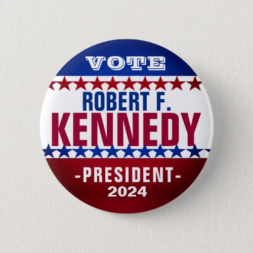 Robert F Kennedy 2024 Campaign Button