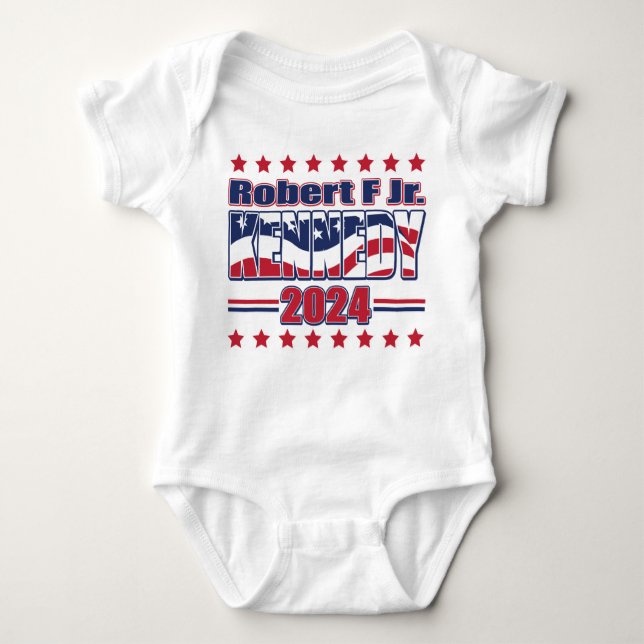 Robert F Kennedy Jr 2024 Baby Bodysuit (Front)
