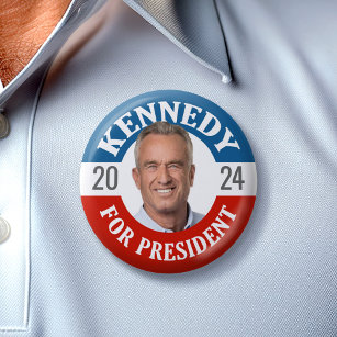Robert F Kennedy JR 2024  Button