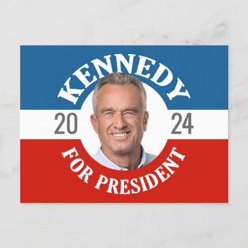 Robert F Kennedy JR 2024  Postcard