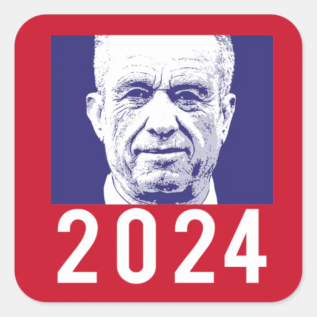 ROBERT F KENNEDY JR. 2024 SQUARE STICKER Zazzle