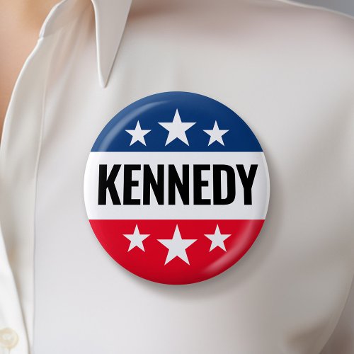 Robert F Kennedy JR 2024 _ vintage Ike design Button
