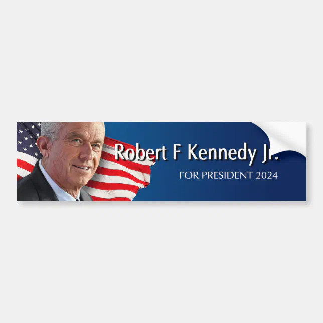 Robert F Kennedy Jr for President 2024 Bumper Sticker Zazzle