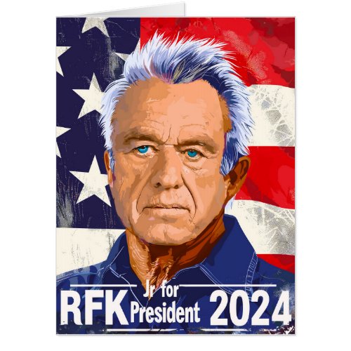 Robert F Kennedy Jr for President 2024 RFK Jr  Card