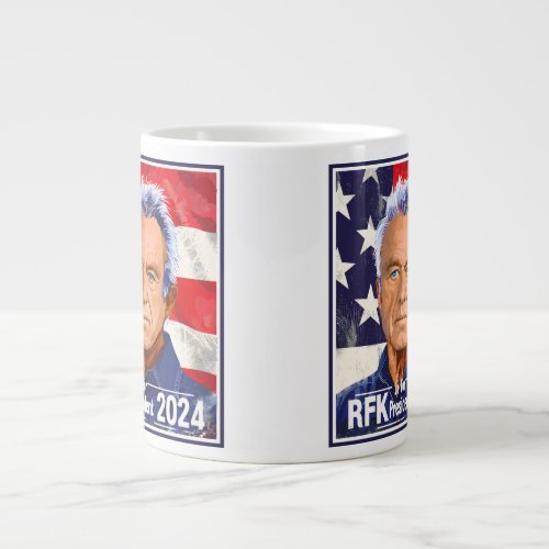 Robert F Kennedy Jr for President 2024 RFK Jr Giant Coffee Mug