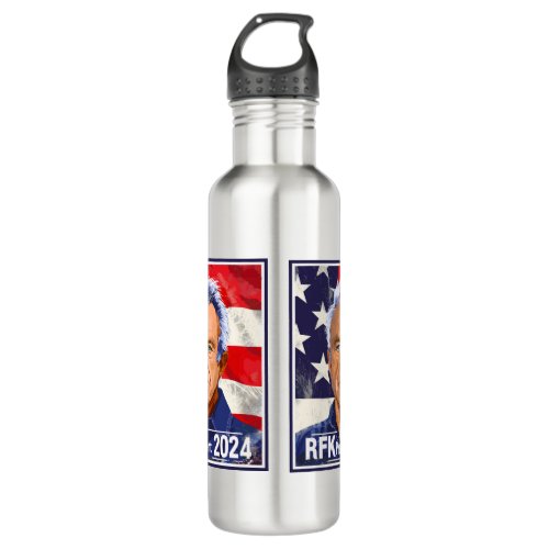 Robert F Kennedy Jr for President 2024 RFK Jr Stainless Steel Water Bottle