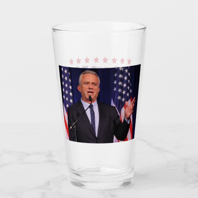 Robert F Kennedy Jr for President Glass (Front)