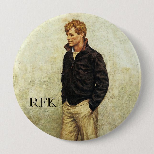 Robert F. Kennedy Pinback Button (Front)