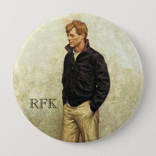 Robert F Kennedy Pinback Button
