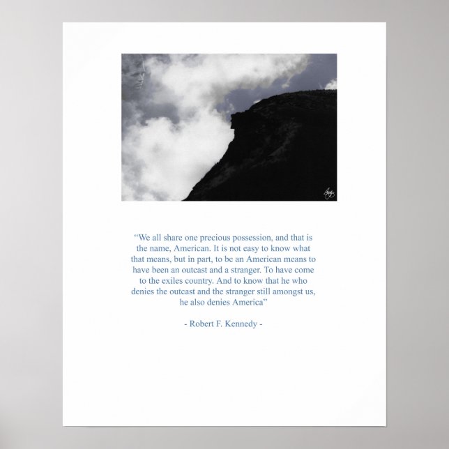 Robert F. Kennedy The Exile Among Us Poster (Front)