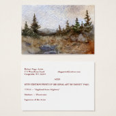 Robert Fagg - Artist (Front & Back)