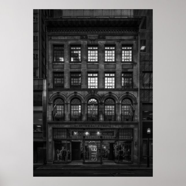 Robert Fairweather Building No 1 Poster (Front)