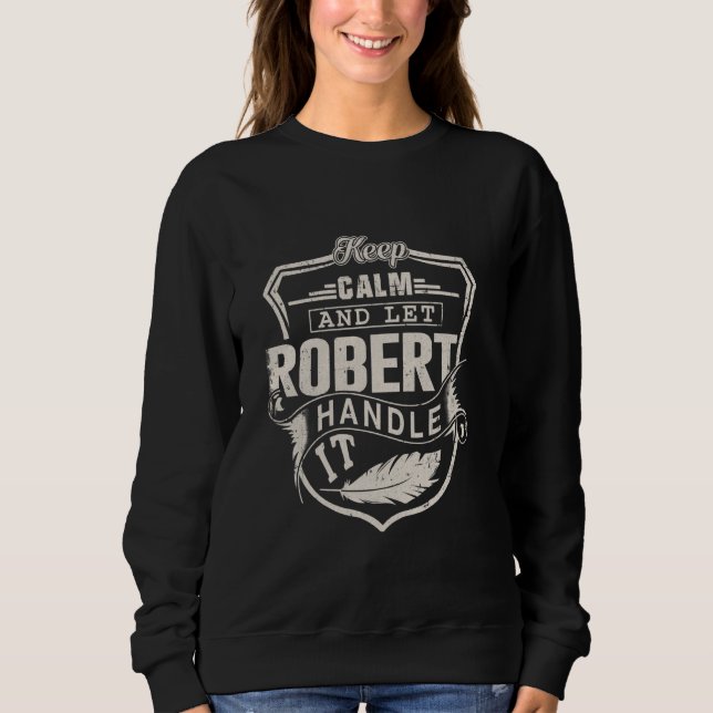 Robert First Name Shirt Robert Name Birthday (Front)
