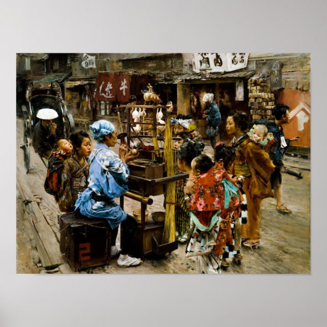 Robert Frederick Blum: The Ameya, The Candy Blower Poster (Front)