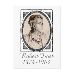 Robert Frost Postcard