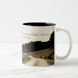 Robert Frost Quote Mug