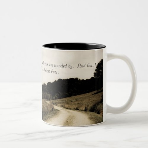 Robert Frost Quote Mug