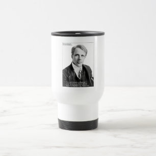 Robert Frost "Road Traveled" Quote On Cards & Gift Travel Mug