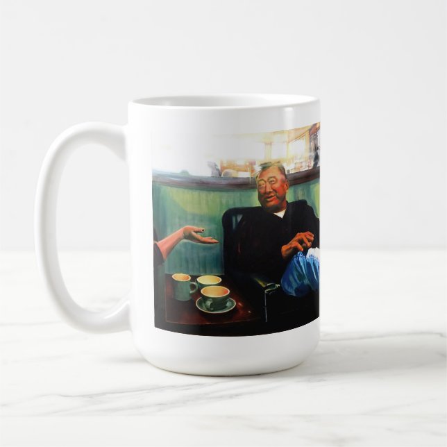Robert Fukushima (version 1), Zocalo coffeehouse Coffee Mug (Left)