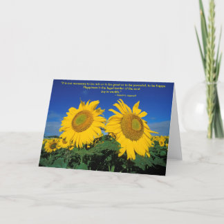 Robert G. Ingersoll Greeting Card (Blank Inside)
