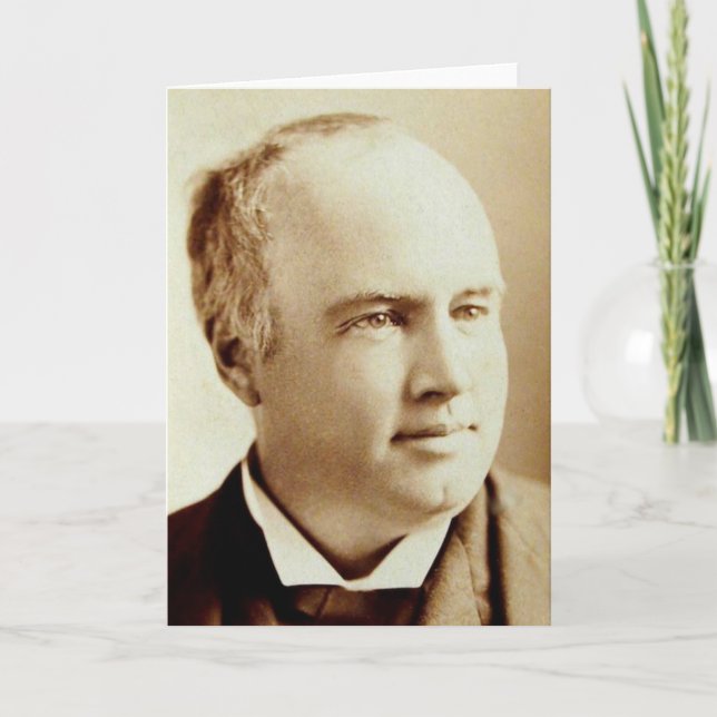 Robert G. Ingersoll Greeting Card - Blank Inside (Front)