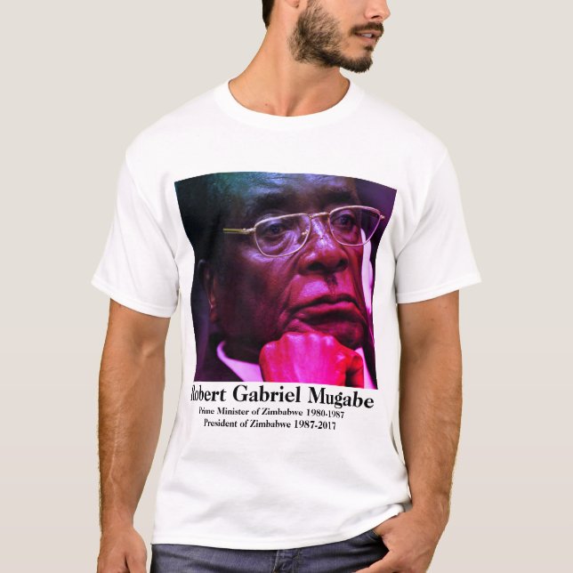 Robert G. Mugabe, President of Zimbabwe T-Shirt (Front)