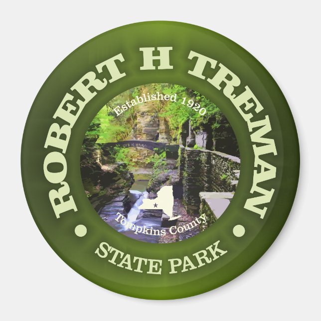 Robert H Treman SP Magnet (Front)