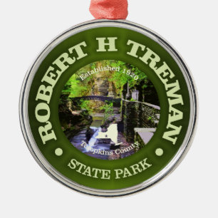 Robert H Treman SP Metal Ornament