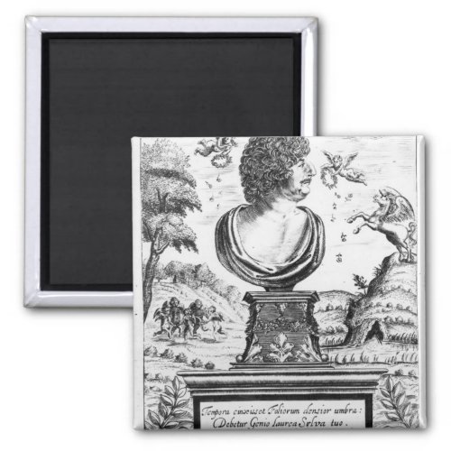 Robert Herrick  engraved by the artist Magnet