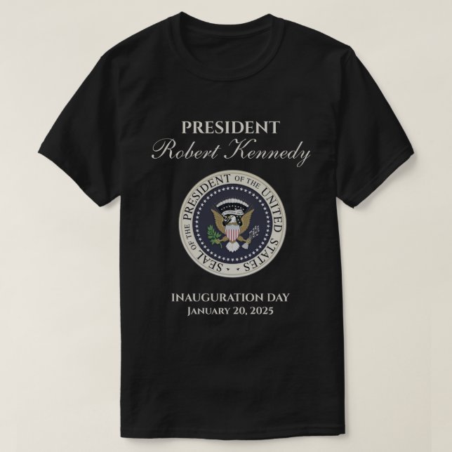 Robert Kennedy Inauguration Day January 20, 2025 T-Shirt (Design Front)