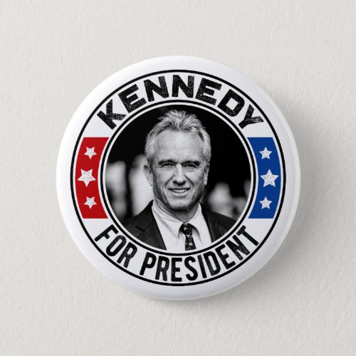 Robert Kennedy Jr for President 2024  Button