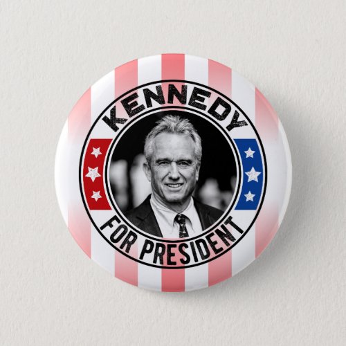 Robert Kennedy Jr for President 2024  Button