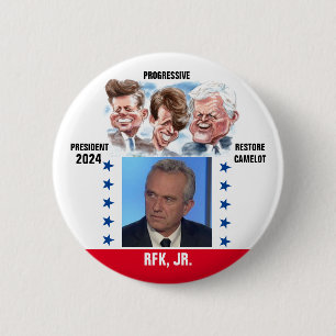 Robert Kennedy, Jr. for President 2024 Button
