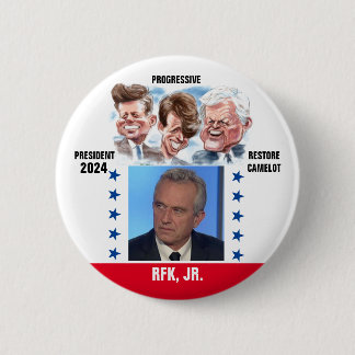 Robert Kennedy, Jr. for President 2024 Button