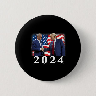 Robert Kennedy Jr Rfk Jr For Trump Unity President Button