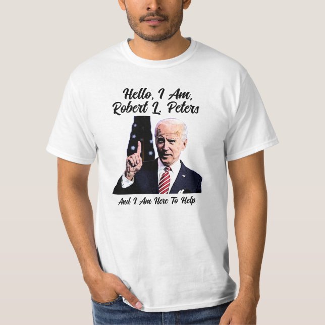 Robert L. Peters T-Shirt (Front)