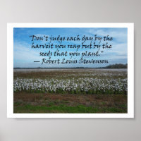 Robert Louis Stevenson-Don't Judge Each Day....
