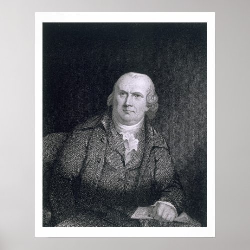 Robert Morris 1733_1806 engraved by Thomas B We Poster