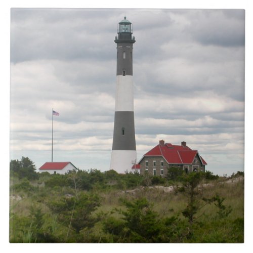 ROBERT MOSES PARK NEW YORK LIGHTHOUSE CERAMIC TILE