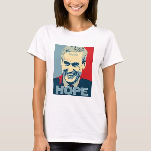Robert Mueller HOPE in Obama Hope Poster style Ant T_Shirt
