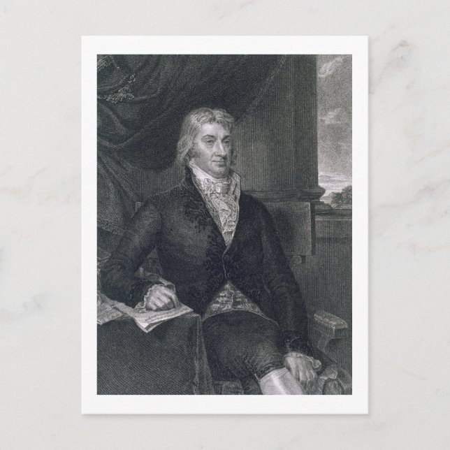 Robert R. Livingston, engraved by E. Mackenzie (en Postcard (Front)