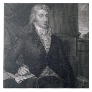 Robert R. Livingston, engraved by E. Mackenzie (en Tile