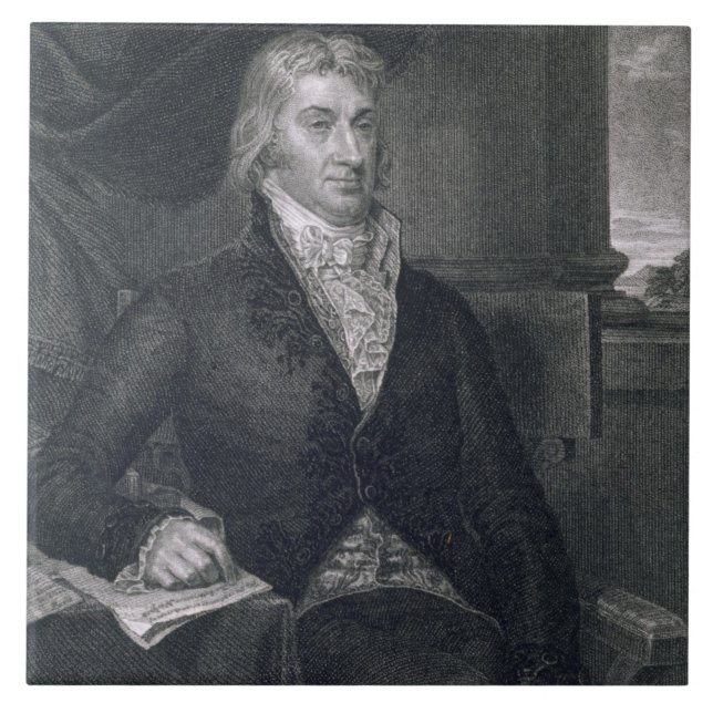 Robert R. Livingston, engraved by E. Mackenzie (en Tile (Front)